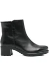 Ara Prag St Block Heel Boot In Black