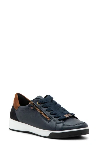 Ara Rei Low Top Sneaker In Blue