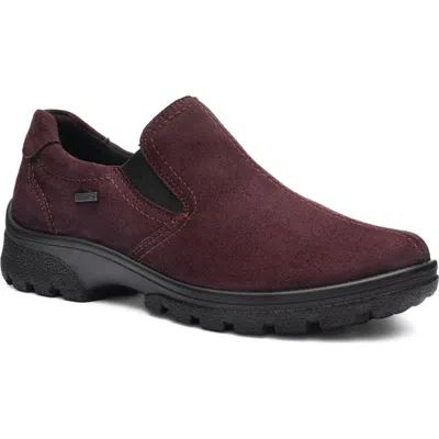 Ara Saber Waterproof Slip-on In Red