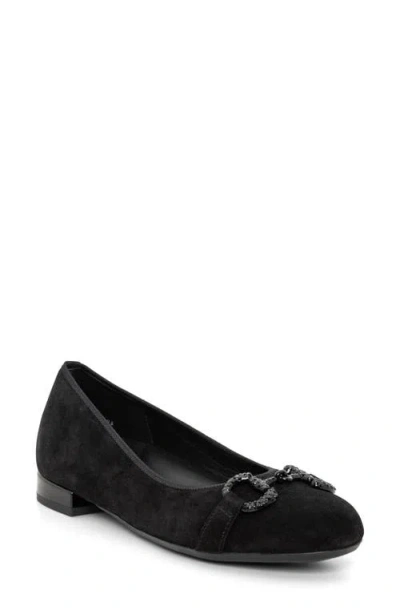 Ara Serenity Flat In Black