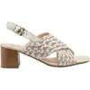 Ara Shoes Women's Benson Sandals In Cream Metallic Multi In Multi