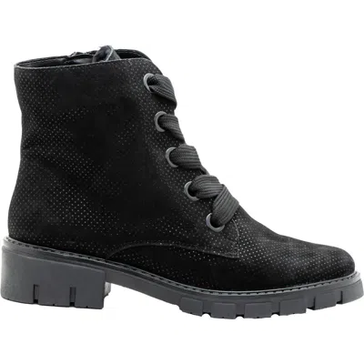 Ara Shoes Women's Debbie Lace-up Bootie In Black