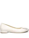 Ara Siena Ballet Flats In Neutral