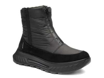 Ara Slate Waterproof Bootie In Black