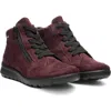 Ara Thistle Gore-tex® Waterproof Bootie In Burgundy