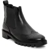 Ara Tulip Wingtip Chelsea Boot In Black