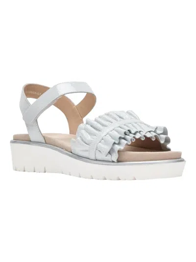 Ara Women's Benton High Soft Sandal In White In Beige