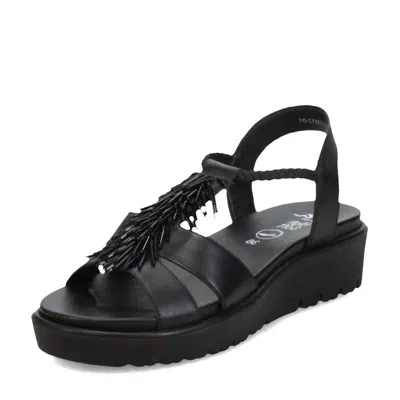ARA WOMEN'S BRISTOL SANDAL IN BLACK