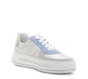 Ara Women's Calgary Shoes In Blue/silver In White