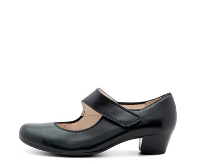 Ara Women's Calico Ii Mary Jane Pump In Black Napa Leather
