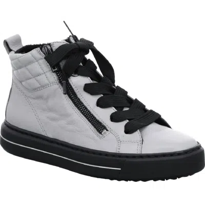 Ara Women's Callan Sneaker Boot In Oyster In Gray
