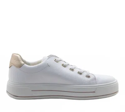 Ara Women's Crystal Shoes In White Calf