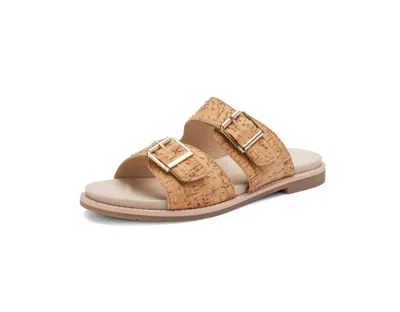 Ara Women's Elm Slide Sandal In Natural In White