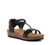 Ara Women's Fern Braided Sandal In Black In Black