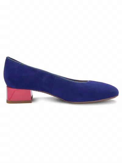Ara Women's Gypsum Dress Pumps In Ink/strawberry In Blue