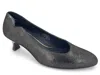 Ara Women's Kat Heels In Black Metallic Print