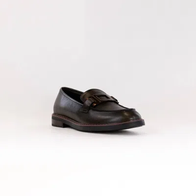 Ara Women's Katsura Loafer In Olive In Black