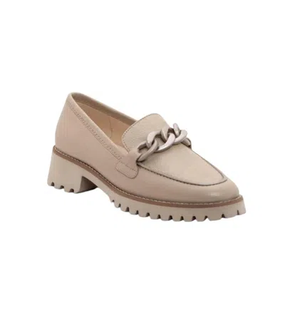 Ara Women's Kiana Chain Loafer In Sand Calf In Nude