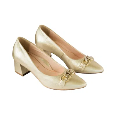 Ara Women's Lichfield Shoes In Platinum Metallic Leather In Multi