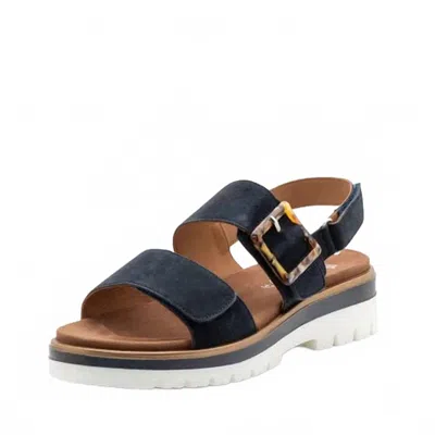 Ara Women's Marbella Open Toe Sandal In Navy In Blue