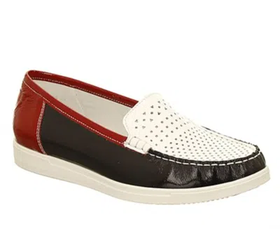 Ara Women's Mariah Loafer In Red/white/blue