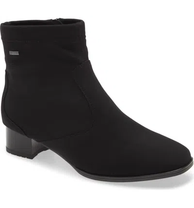 Ara Women's Milano-meadow Waterproof Bootie In Black
