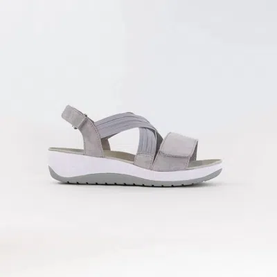 Ara Women's Napoli Sandal In Pebble In Multi