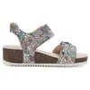 Ara Nova Platform Wedge Sandal In Multi