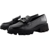 Ara Oleander Platform Loafer In Black