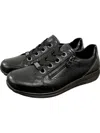 Ara Women's Ollie & Anthracite Sneaker In Black In Black