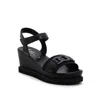 Ara Palmdale Wedge Platform Sandal In Black
