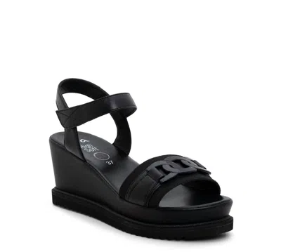 Ara Women's Palmdale Wedge Sandals In Black