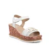 Ara Palmdale Wedge Platform Sandal In White