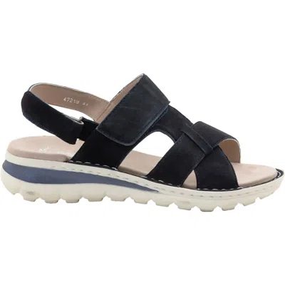 Ara Women's Tarry Suede Sandals In Navy In Blue