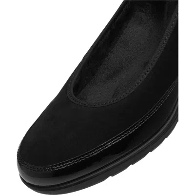 Ara Zinnia Wedge Loafer In Black
