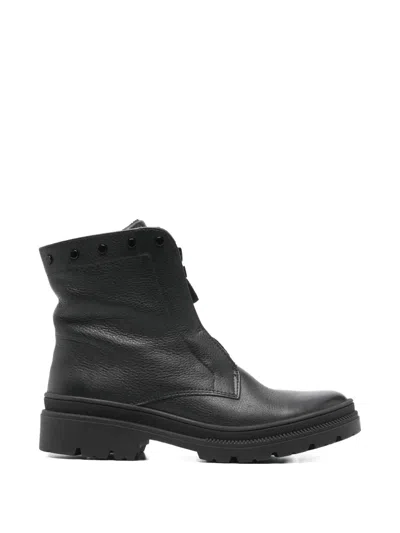 Ara Zip-up Boots In Black