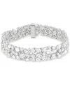 Arabella Cubic Zirconia Bangle (40-1/4 Ct. T.w.) In Sterling Silver