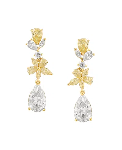 Arabella Pink (3 Ct. T.w.) & White (8 Ct. T.w.) Cubic Zirconia Drop Earrings In Sterling Silver (also Availab In Gold