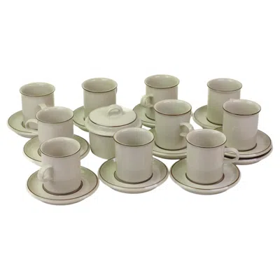 Pre-owned Arabia Fennica Coffee Service By Ulla Procopé, Finland, 1980s In Brown