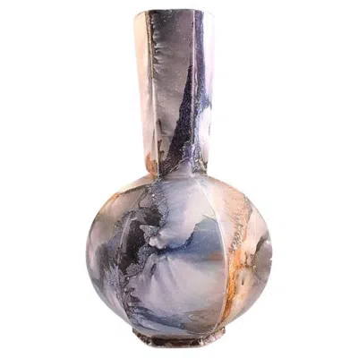 Pre-owned Arabia , Finland, Art Deco Vase In Glazed Faience, 1920s/30s In Transparent
