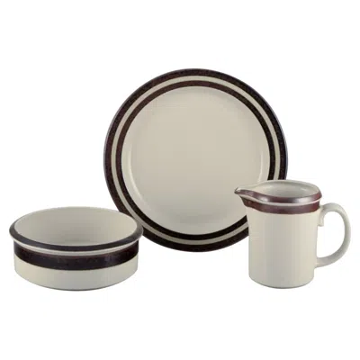 Pre-owned Arabia , Finland. "karelia" Stoneware. Pitcher, Platter, Bowl. 1970s In Gray