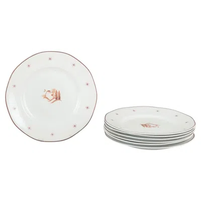 Pre-owned Arabia , Finland. Set Of 7 Soup Plates In Porcelain. Model Orient. 1930s/40s In Gray