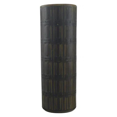 Pre-owned Arabia , Finland, Vase In Glazed In Ceramics, Glaze In Dark Green Shades