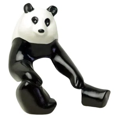 Pre-owned Arabia Lillemor Mannerheim Klingspor, Panda Wwf, , 1980 In Black
