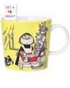 Arabia Moomin Misabel Mug In Yellow