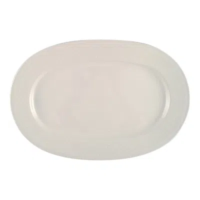 Pre-owned Arabia Raija Uosikkinen For . Round Pitsi Serving Dish With Flower Decoration. In Sand
