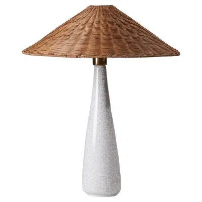 Pre-owned Arabia Toini Muona Ceramic Glazed Table Lamp, , 1950s In Brown