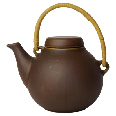 Pre-owned Arabia Ulla Procopé, , Brown Teapot
