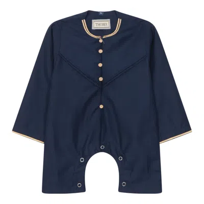 Arabic Thobes Kids' Baby Boys Omani Eid Blue Thobe Saudi Emirati Jubba Robe Romper