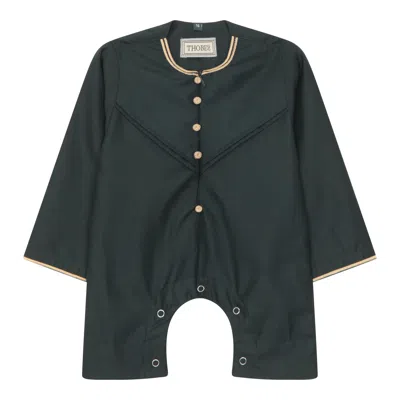 Arabic Thobes Kids' Baby Boys Omani Eid Green Thobe Saudi Emirati Jubba Robe Romper